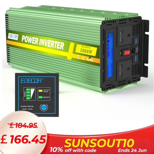 Edecoa inverter 24v 240v - edecoa,