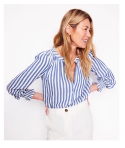 Boden evie double cloth - evie, top