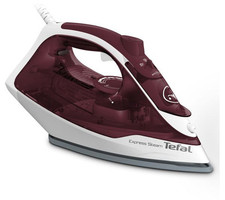 Tefal FV2869 NEW Steam Iron Express Steam ceramic soleplate Auto shut-off Red
