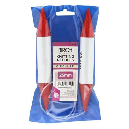 Birch jumbo plastic 80cm - birch,