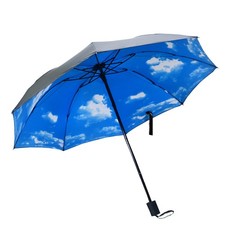  Outdoor Umbrella Anti-uv Electric Motorcycle Automatic Folding Uv-protection