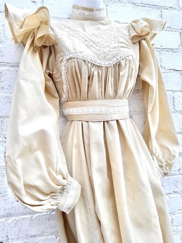 Vintage 1970s maxi dress - , smock