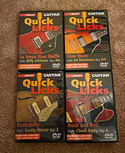 Lick library guitar quick - lick,