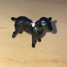 Hantel Pewter Miniature Black Sheep/ Lamb Figurine