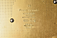 Franz Hermle Clock Movement - I presume these No.s. are model etc: 85 1151-050H