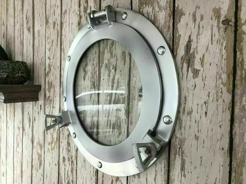 Brass porthole mirror - porthole,