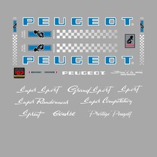 Peugeot PX10, PY10 Bicycle Stickers - Decals - Transfers - n.0359