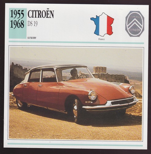 1955 1968 citroen - 19, france