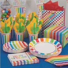 Rainbow colourful birthday - rainbow,