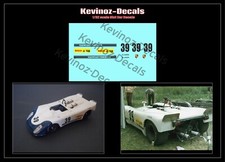 Scale decals for porsche - 1/32,
