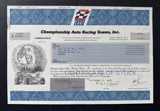 Share Certificate Bankrupt