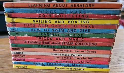 Vintage ladybird hobbies - 16,