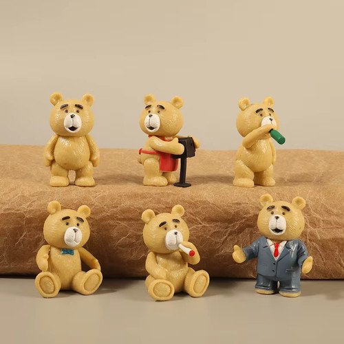Ted bear action figure - figure, toys