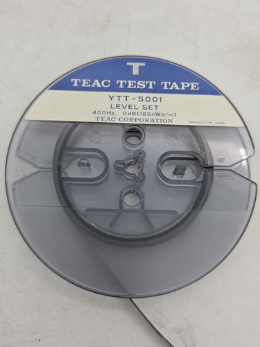 Teac test tape - tape, level