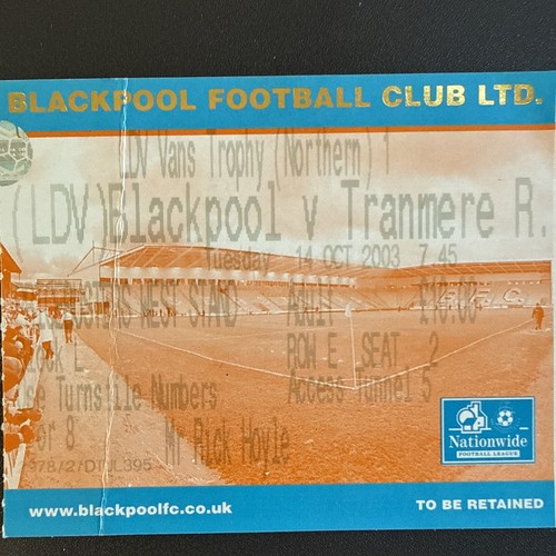 Blackpool tranmere - v,