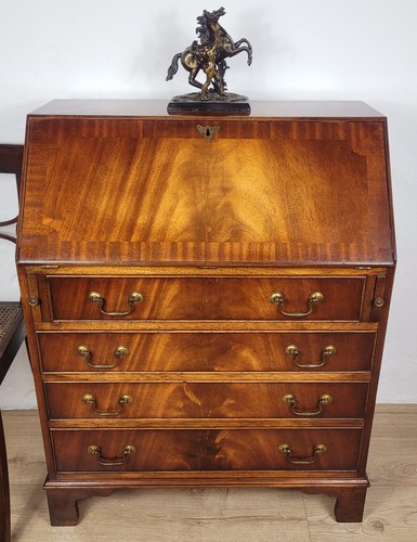 Vintage writing bureau desk - vintage,