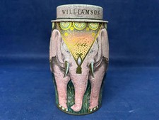 WILLIAMSONS TEA CADDY ELEPHANT
