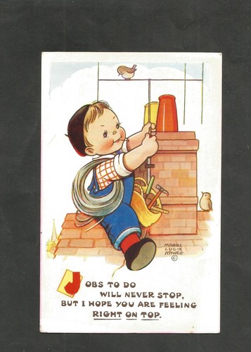 Postcard mabel lucie attwell - lucie,