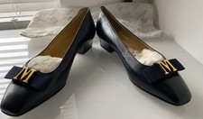 Bruno Magli Dark Navy Leather