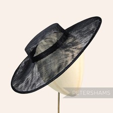 Large Brim Sinamay Boater