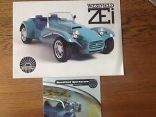 Westfield Sportcars brochure,Westfield leaflet,Westfield ZEi sales brochure