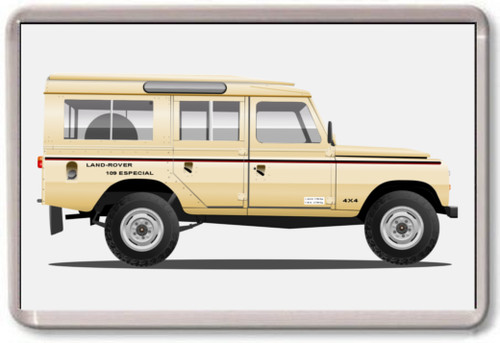 Fridge magnet land rover - -,
