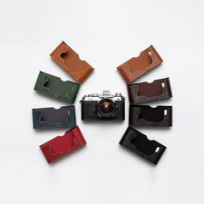 For Nikon FM3A Case Handmade Genuine Real Leather Half Camera Case Bag Cover
