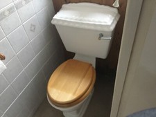 corner bath,sink and pedastal,toilet,Mira sport shower