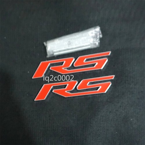 Silver chrome red metal - chrome, rs