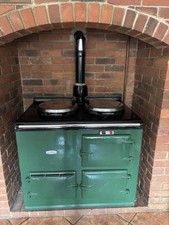 Aga Cooker two oven gas conventional flue