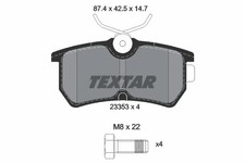 REAR BRAKE PAD SET DISC BRAKE