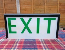 Vintage Illuminated EXIT Sign