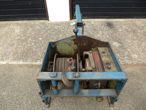 Restored pto driven winch - pto,