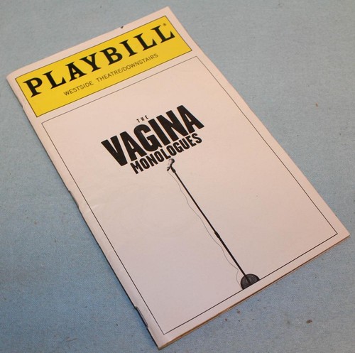 Broadway playbill vagina - playbill, "vagina
