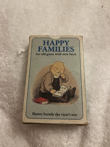 Happy families card - happy, game