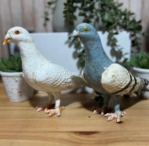 Cast iron pigeon dove great - pigeon,