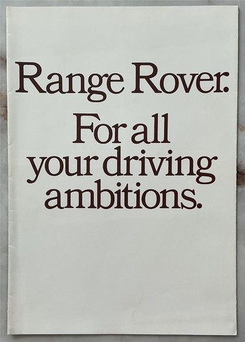 Range rover 4x4 car - rover, sales
