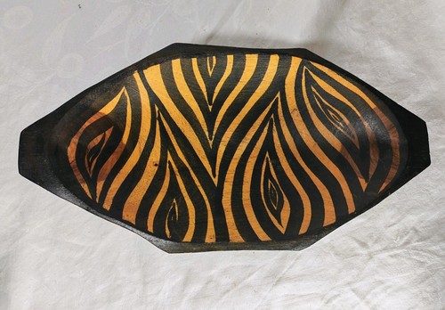 Vintage african painted wooden - african,
