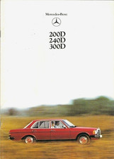 Mercedes-Benz 200D, 240D &