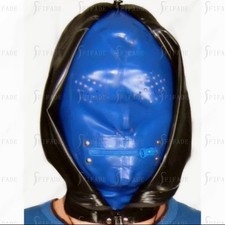 Latex Hood Masks Double Layer