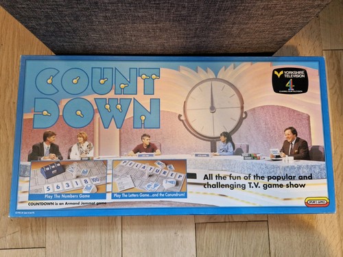 Countdown vintage board game - countdown,