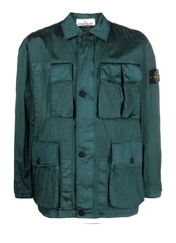 Stone island metal nylon - island, green