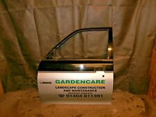MITSUBISHI L200 2003 CREW CAB PASSENGER FRONT DOOR PANEL BLACK AND SILVER J9A