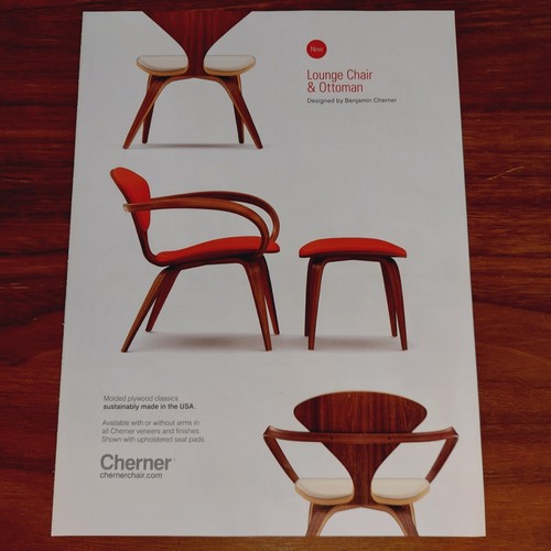 Cherner chair print - print, ad