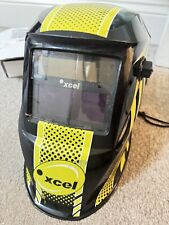 Welding helmet Light Reactive Welding and Grinding Helmet  black and yellow