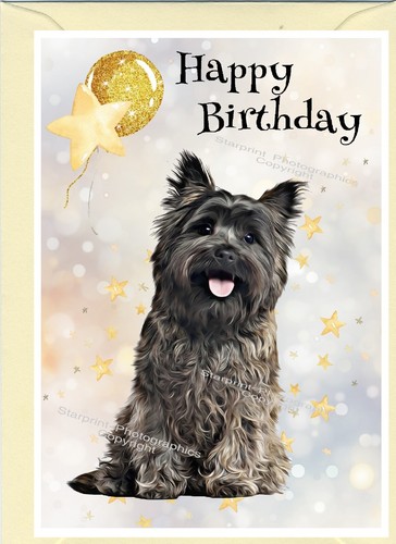 Cairn terrier dog birthday - cairn,