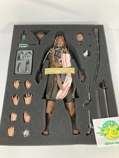 Captain Jack Sparrow Pirates Of The Caribbean DX06 Hot Toys 30cm Action Figure