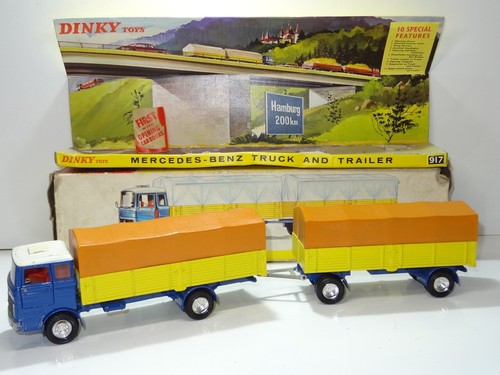 Dinky 917 mercedes benz - mercedes, truck