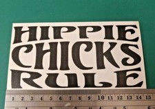 Hippie Chicks Rule logo -