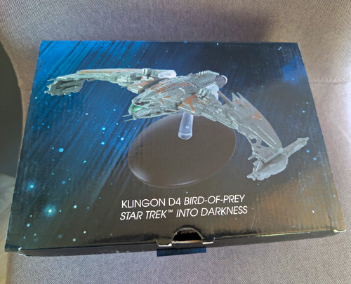Eaglemoss star trek klingon - trek, d4